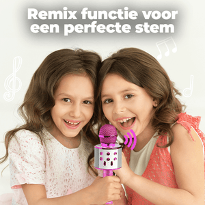 Denver karaokemicrofoon · draadloos, speaker en microSD