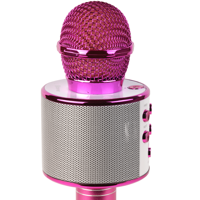 Denver Karaoke Microfoon Bluetooth - Draadloos - Karaoke Set - Ingebouwde Speaker - AUX - MicroSD - KMS20