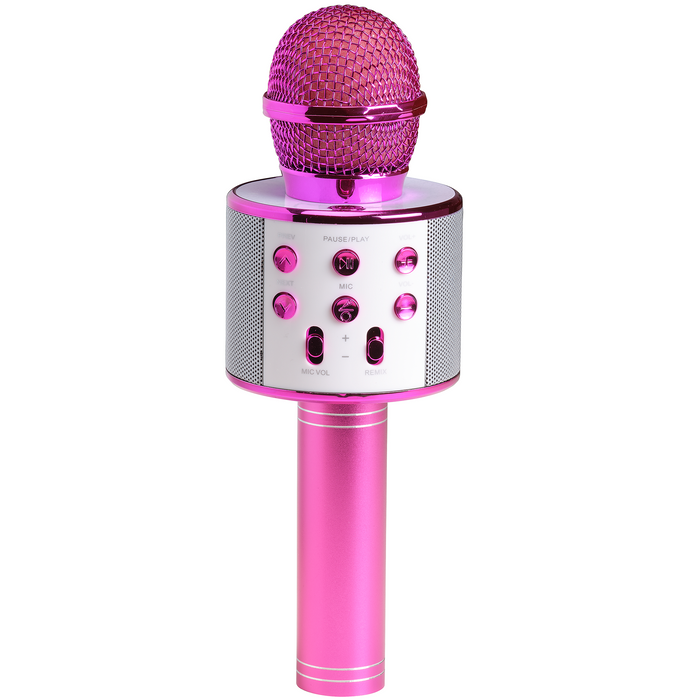 Denver Karaoke Microfoon Bluetooth - Draadloos - Karaoke Set - Ingebouwde Speaker - AUX - MicroSD - KMS20