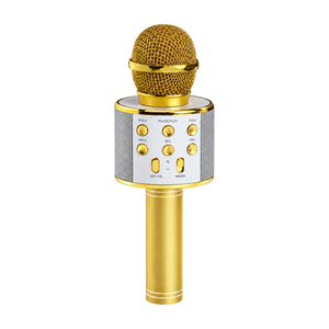 Denver karaokemicrofoon · draadloos, speaker en microSD