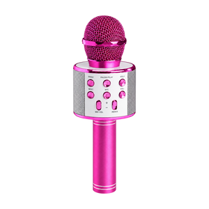 Denver karaokemicrofoon · draadloos, speaker en microSD