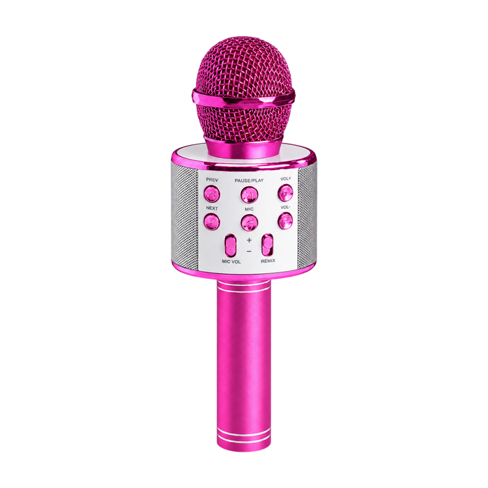 Denver karaokemicrofoon · draadloos, speaker en microSD