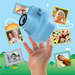 Denver Kindercamera Full HD met Printer - Selfie Camera - 48MP - Digitale Camera Kinderen - Foto en Video - Spelletjes - KPC1370NS
