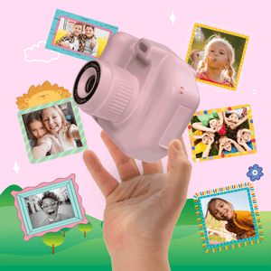 Denver Kindercamera Full HD met Printer - Selfie Camera - 48MP - Digitale Camera Kinderen - Foto en Video - Spelletjes - KPC1370