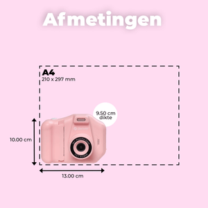 Denver Kindercamera Full HD met Printer - Selfie Camera - 48MP - Digitale Camera Kinderen - Foto en Video - Spelletjes - KPC1370