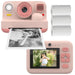 Denver Kindercamera Full HD met Printer - Selfie Camera - 48MP - Digitale Camera Kinderen - Bluetooth printer - Foto & Video - KPC1374BTW - Wit
