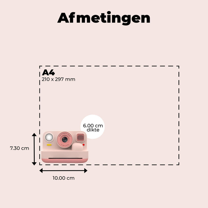 Denver Kindercamera Full HD met Printer - Selfie Camera - 48MP - Digitale Camera Kinderen - Bluetooth printer - Foto & Video - KPC1374BTW - Wit