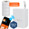 Denver Labelprinter - Bluetooth - Verbinding met smartphone - 15x40mm - Incl. 4 stickerrollen - MBP16