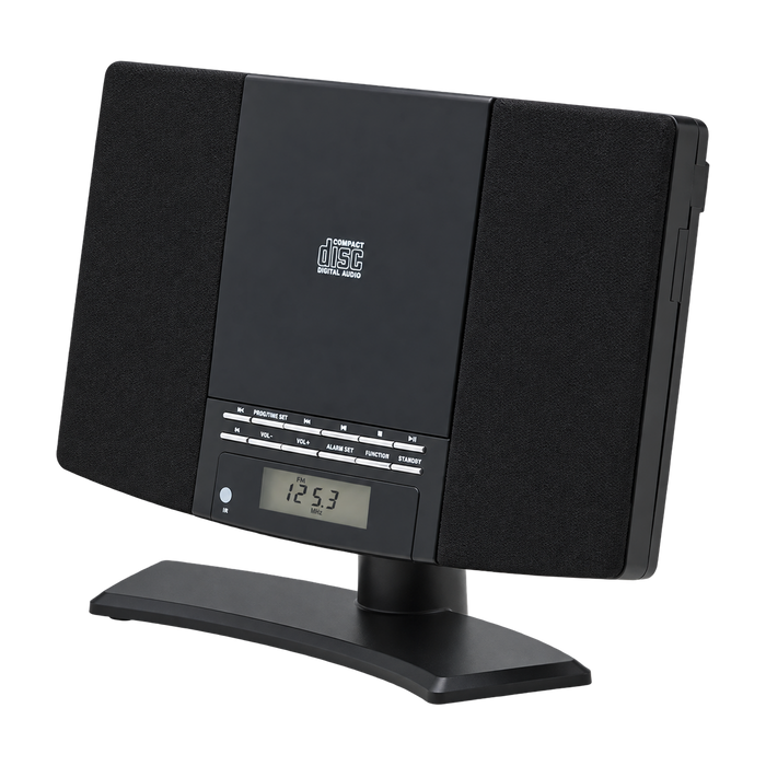 Denver FM radio met cd-speler voor wandmontage · wekker · MC5220