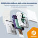 Denver Pocket Printer - Mobiele fotoprinter - Papier/Sticker/Magneet/Tattoo/Warmtepers printer - Incl. 20 printvellen - Bluetooth - MCP6010
