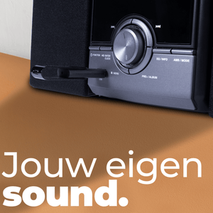 Denver DAB Radio CD Speler - Bluetooth - 60 voorkeuzezenders - DAB /FM / AUX - MDA285 - Denvershop