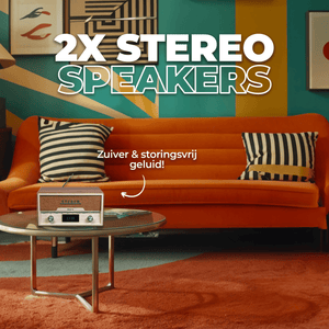 Denver DAB+ radio met cd-speler retro · bluetooth en FM