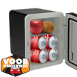 Denver Mini Koelkast - Koelen en Verwarmen - Skincare fridge - 12v Auto aansluiting - MFR404