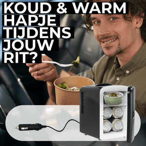 Denver Mini koelkast - Skincare Fridge - 12V Auto Aansluiting - Koelen & Verwarmen - 4 Liter - MFR401 - Denvershop