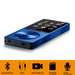 Denver MP3 / MP4 Speler - Bluetooth - USB - Shuffle - SD kaart tot 128GB - Incl. Oordopjes - Voice recorder - Dicatafoon - MP1820
