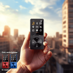 Denver MP3 / MP4 Speler - Bluetooth - USB - Shuffle - SD kaart tot 128GB - Incl. Oordopjes - Voice recorder - Dicatafoon - MP1820