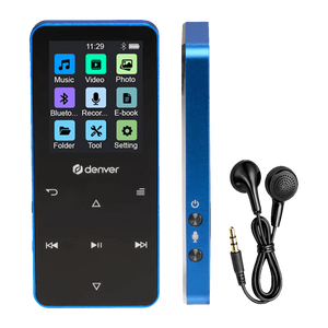 Denver MP3-speler met video en bluetooth · dictafoon · MP1830