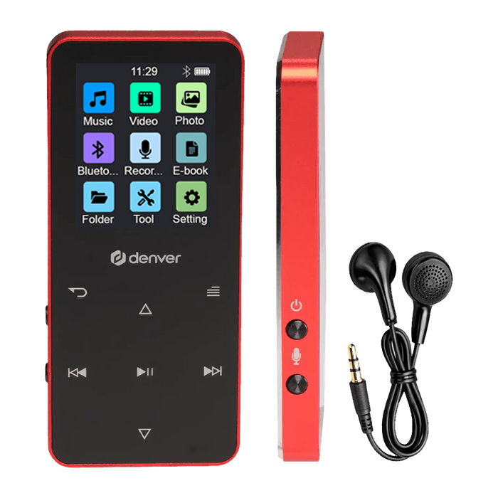 Denver MP3-speler met video en bluetooth · dictafoon · MP1830