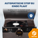 Denver Retro Platenspeler - DAB+/FM Radio - CD - Cassette - Bluetooth - Auto stop - MRD180