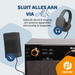 Denver Retro Platenspeler - DAB+/FM Radio - CD - Cassette - Bluetooth - Auto stop - MRD180