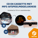 Denver Retro Platenspeler - Radio - CD - Cassette - Bluetooth - Auto stop - MRD180 - Denvershop