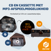 Denver Retro Platenspeler - DAB+/FM Radio - CD - Cassette - Bluetooth - Auto stop - MRD180