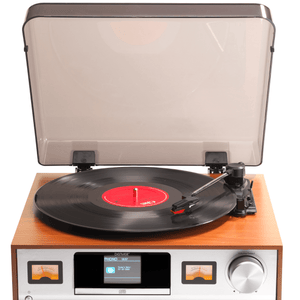 Denver Retro Platenspeler - DAB radio - CD speler - MRD52LW