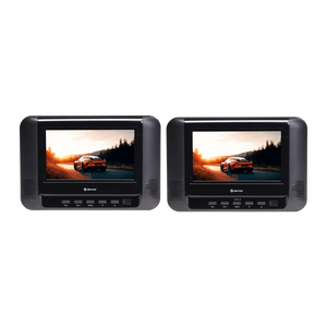 Denver MTW793 set van twee draagbare dvd-spelers met schermen van 7 inch
