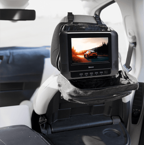 Denver Draagbare DVD Speler Auto - 7 inch - 2 schermen - Incl. Bevestigingsriemen - USB - MTW793 - Denvershop