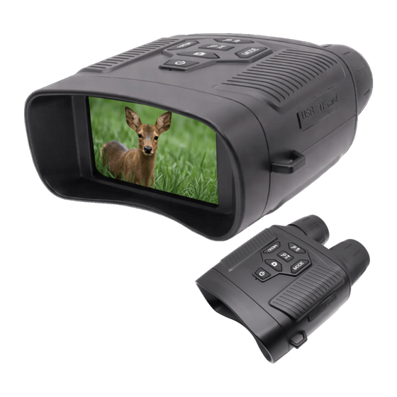 Denver Nightvision camera - Verrekijker - Nachtkijker met infrarood - Foto en video opname (4K) - 4000mAh accu - NVI492