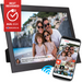 Denver Digitale Fotolijst 15.6 inch - XL - Full HD - Frameo App - Fotokader - Valentijn - WiFi - 16GB - IPS Touchscreen - PFF1503