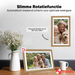 Denver Digitale Fotolijst 15.6 inch - XL - Full HD - Frameo App - Houten lijst - WiFi - 32GB - IPS Touchscreen - PFF1505