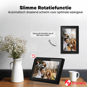 Denver digitale fotolijst 7 inch · compact, wifi en Frameo