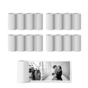 Denver Multipack Papierrollen en Stickerrollen voor kindercamera met printer en pocketprinter (22 rolletjes) - Denvershop