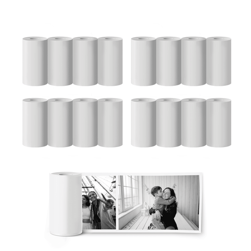 Denver Multipack Papierrollen en Stickerrollen voor kindercamera met printer en pocketprinter (22 rolletjes) - Denvershop