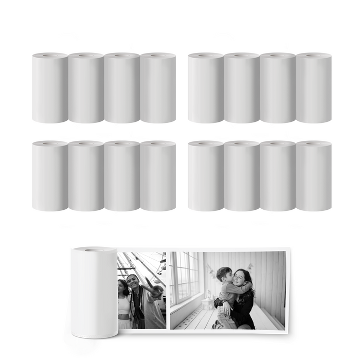 Denver Multipack Papierrollen en Stickerrollen voor kindercamera met printer en pocketprinter (22 rolletjes) - Denvershop