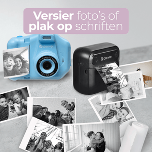 Denver Papierrollen (57 x 30 mm) voor Kindercamera met Printer en Pocket Printer 4 Stuks - PP40 - Wit - Denvershop