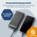 Denver Powerbank - 10000mAh - 22.5W Snelladen - Led Indicatie - Noodpakket - PQC10008