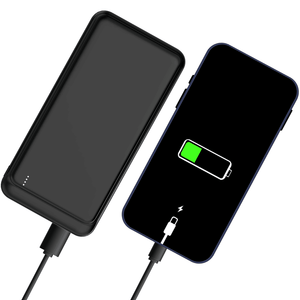 Denver Powerbank 10000 mAh - Met batterij indicator - Snelladen Power Delivery 22.5W - USB A/C - Micro USB - Universele Powerbank - PQC10009