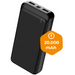 Denver Powerbank 20000 mAh - Met batterij indicator - Snelladen Power Delivery 22.5W - USB A/C - Micro USB - Universele Powerbank - PQC20009