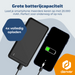 Denver Powerbank 20000 mAh - Met batterij indicator - Snelladen Power Delivery 22.5W - USB A/C - Micro USB - Universele Powerbank - PQC20009