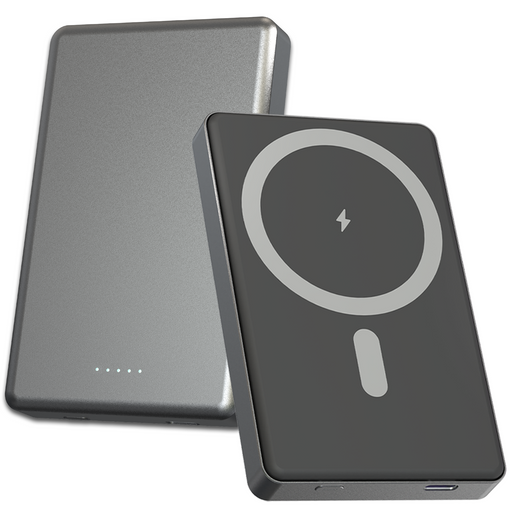 [Zwart] - Denver Powerbank - Magsafe - Magnetisch laden - Snelladen - iPhone 12-17 - PQCW10010 - Denvershop