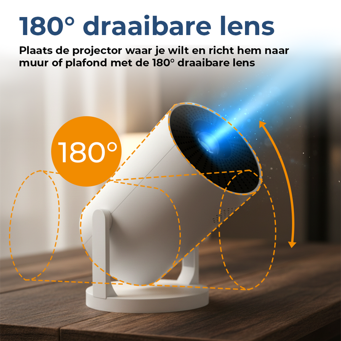 Denver Mini Beamer - 120 ANSI-Lumen - HD Ready - HDMI - USB-C - PR1500 - Denvershop