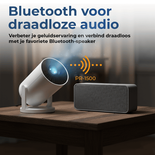 Denver Mini Beamer - 120 ANSI-Lumen - HD Ready - HDMI - USB-C - PR1500 - Denvershop
