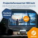 Denver Beamer - 4K 3840x2160P - 400 ANSI Lumen - Projector - Thuisbioscoop - HDMI - USB-C - PR4300