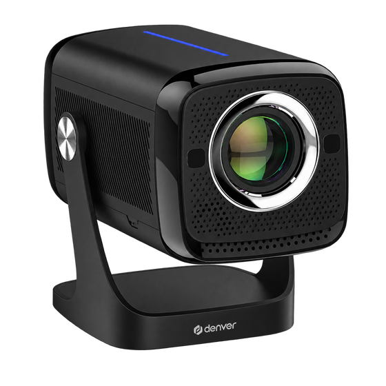 Denver Beamer - 4K 3840x2160P - 700 ANSI Lumen - Projector - Thuisbioscoop - HDMI - USB-C - PR4852