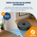 Denver Robotstofzuiger met Laadstation - Smartphone TUYA App - Amazon Alexa compatible -  LiDAR mapping - Zijborstel - Borstelloze motor -  Geschikt voor Huisdierharen - RVC135