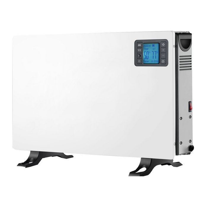 Denver Elektrische Kachel - 750/1250/2000W - Timer - Temperatuurinstellingen - Tuya App - Convector Kachel - Google Assistant & Alexa - SCH2105