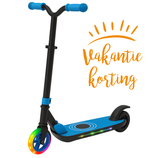 Denver elektrische step voor kinderen - 10km/u - Kinderstep - LED Verlichting - 6km Bereik - SCK5500