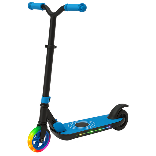 Denver elektrische step voor kinderen - 10km/u - Kinderstep - LED Verlichting - 6km Bereik - SCK5500